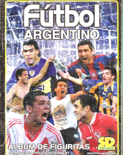 Apertura 2002 Futbol Argentino Álbum Figuritas (Usado)