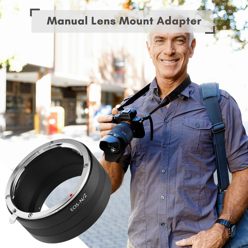 Anel Adaptador De Lente Nikon Mirrorles Z5/z6/z7/z50 Z-mount