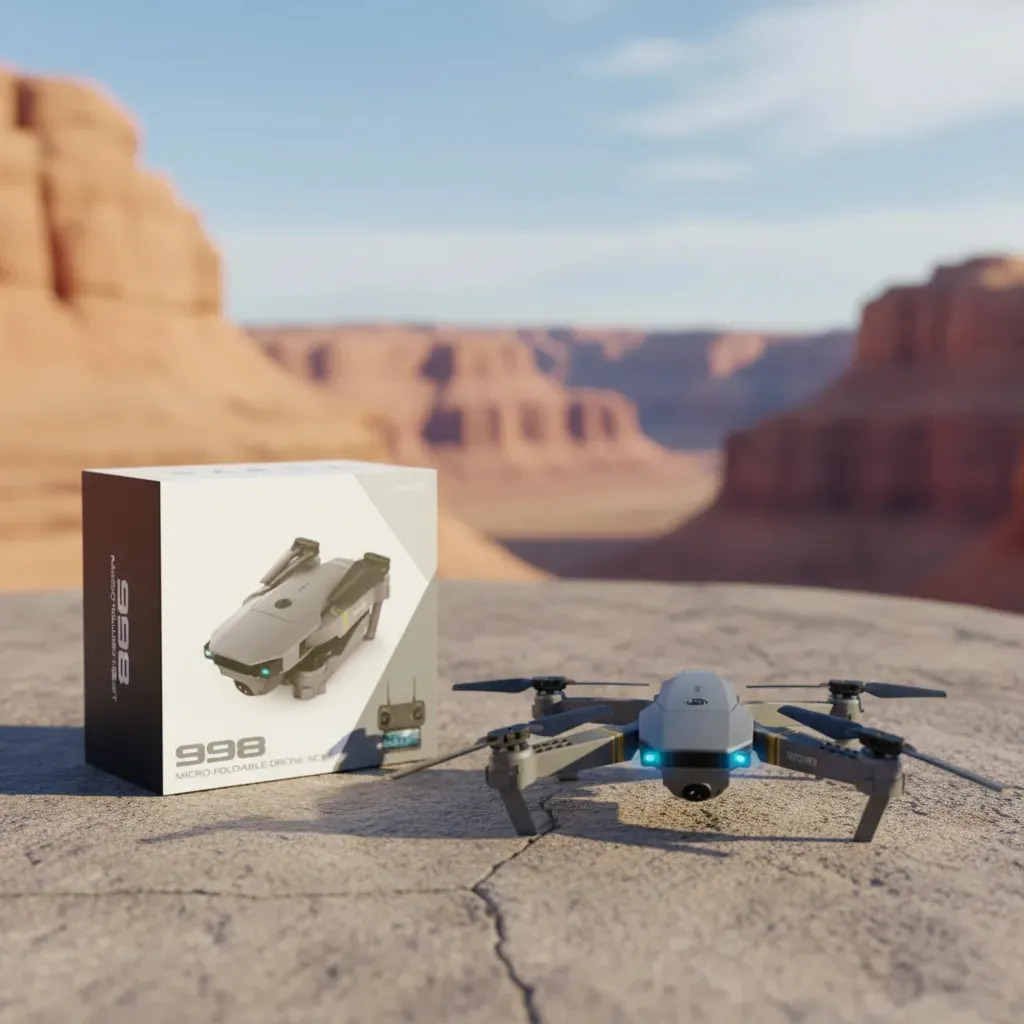Drone 998pro Cámara Dual 4k Wifi 2.4ghz Dron De Dos Cámaras