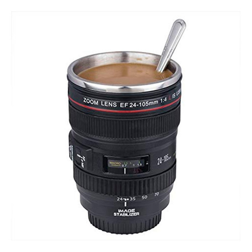 Vaso Taza Tipo Lente De Cámara 24-105 Mm, Forma De Lente