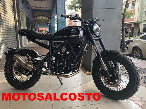 Imagen 5 de 5 de Moto Daytona Scrambler 250cc Radiador Aceite Y Barra Inverti