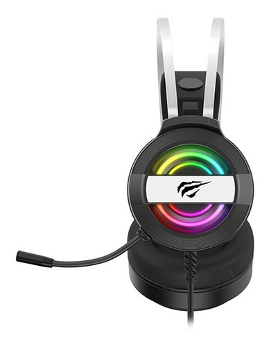 Imagen 2 de 5 de Diadema Havit Gamenote H2026d Rgb Microfono Omnidireccional