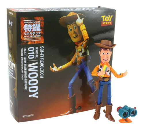 Woody 010 Toy Story Revoltech Figura Juguete Pixar Anime