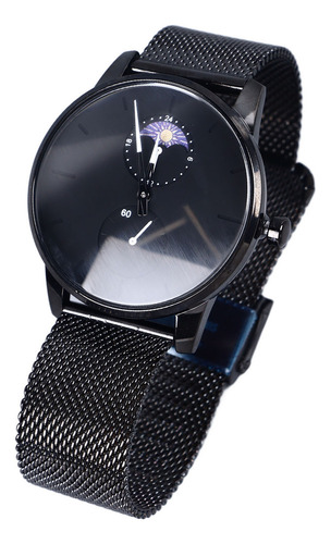 Xing Reloj Delgado De Cuarzo Para Hombre Moonphase Con