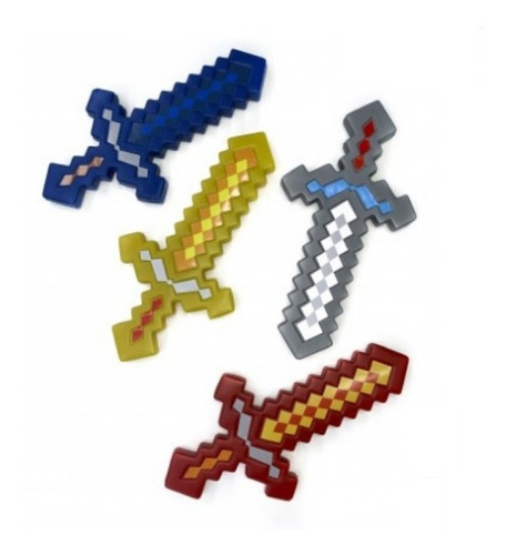 Imagen 2 de 3 de Espada Juguete De Colores Niños - Plástico