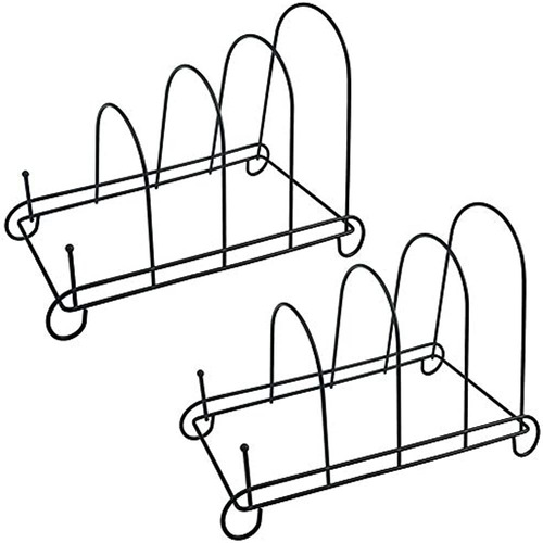 Artliving 4-tier Metal Scrollwork Dish Rack Plate Rack Displ