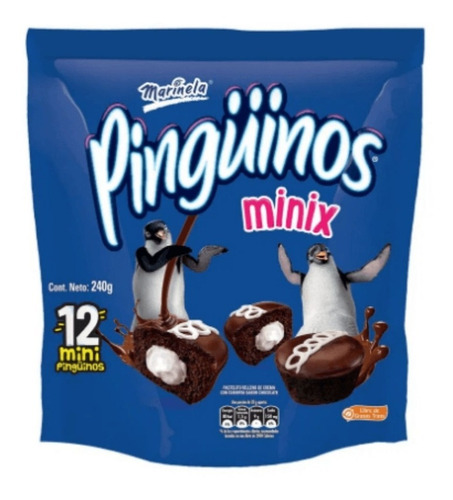 Pinguinos Marinela Minix *12und *240 - Unidad a $76