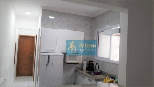 Imagem 9 de 30 de Apartamento Com 1 Dormitório À Venda, 51 M² Por R$ 250.000,00 - Canto Do Forte - Praia Grande/sp - Ap1001