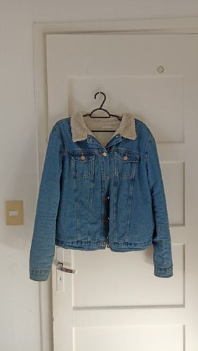 Campera Jean Y Corderito Dama 