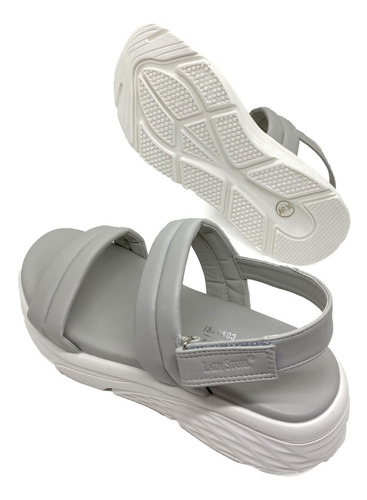 Imagen 3 de 6 de Sandalia Lady Stork Plataforma Mujer Super Acolchada Nueva