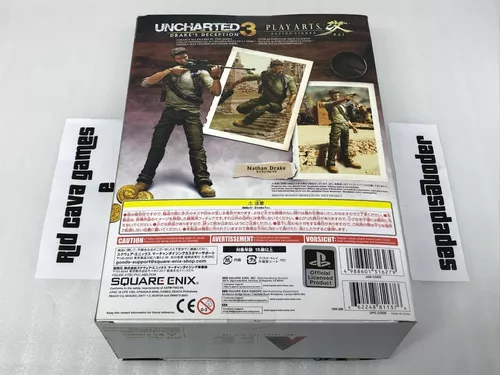 Uncharted 3 - Nathan Drake - Play Arts Kai Action Figure - Square