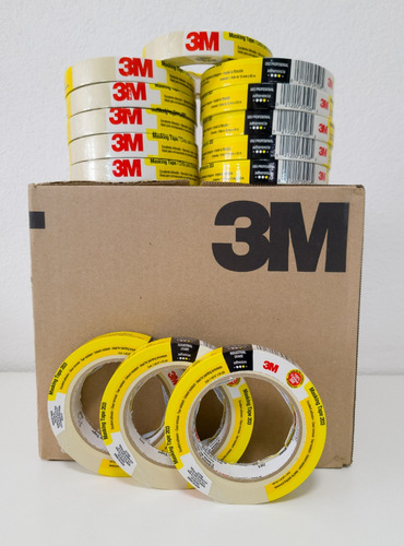 3M 203 masking tape 48mm caja con 24 piezas