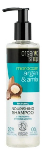 Shampoo Nutricion De Argan Y Amla  280ml Organic Shop