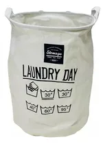 Comprar Cesto De Tela Con Manijas Para Lavandería Contenedor De Ropa Sucia Perfecto Para Organizar Y Transportar