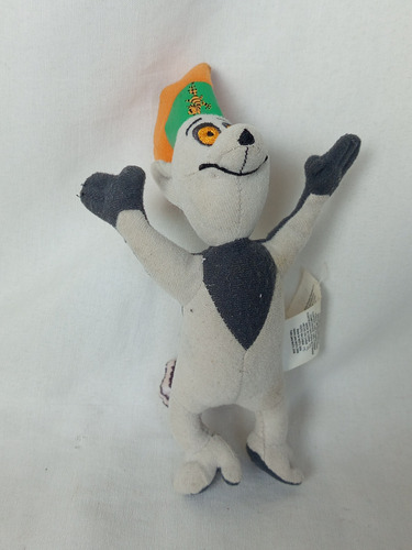 Muñeco Rey Julien Madagascar 2 Mc Donalds Año 2008 Usado (Usado)