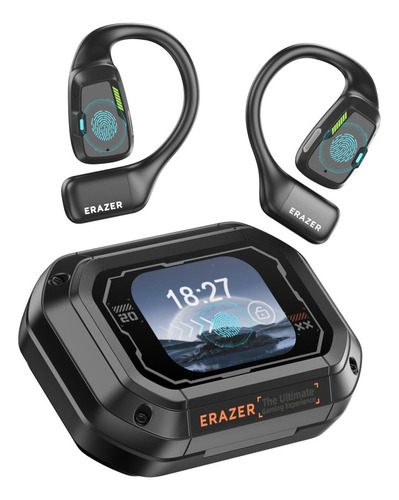 Audífonos Lenovo Erazer Xp6 Ai Ows Bluetooth 5.4 Color Negro Traducción Auriculares Inalámbricos Con Smart Display Compatible Con iPhone Y Android