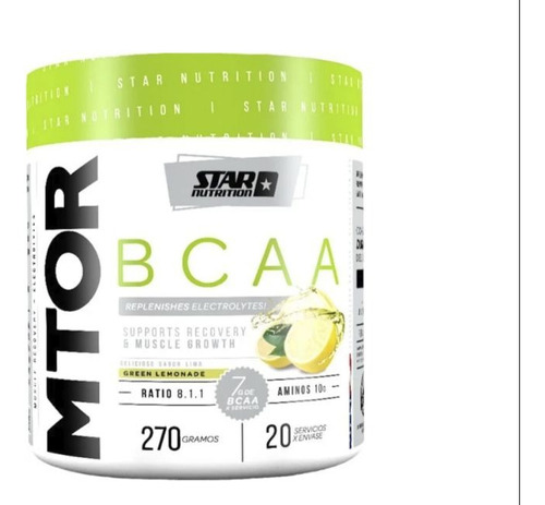 Mtor Bcaa + Glutamina Star Nutrition 200 Grs Aminoacido