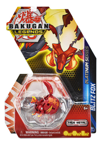 Bakugan Legends Blitz Fox Platinum Series Spin Master