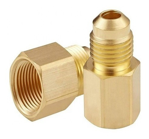 Conector Flare 3/8x3/8 Macho Hembra Npt