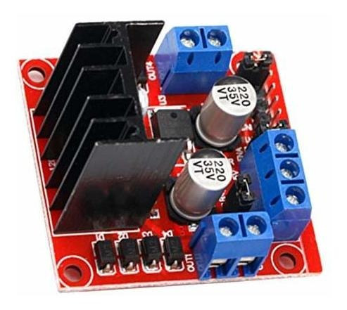 Kanjj-yu Tablero Control 1 Unid L298n Controlador Motor Dual