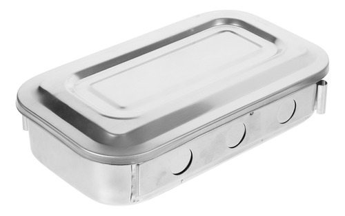 Bandeja Para Herramientas Dentales, Caja De Acero Inoxidable