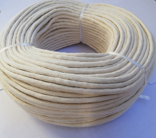 Hilo Soga Cordón Trenzado Macrame 10 Mm X 100 Metros