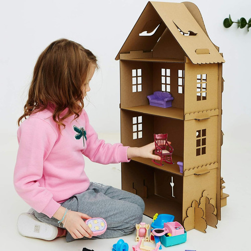 Sumind 2 Piezas Casa De Muñecas Sillas De Madera 1:12 Sillas