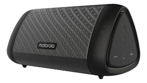 Parlante Motorola Sonic Sub 530 Portátil Con Bluetooth Waterproof Negro 