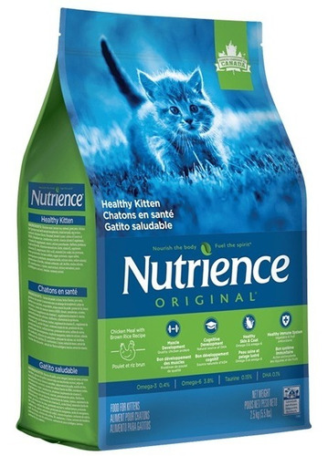 Nutrience Original Kitten 2,5 Kgs Ultra Premium - Aquarift