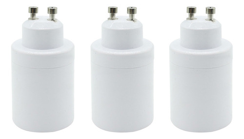 Adaptador De Enchufe De Bombilla Gu10 A E26/e27, Paquete De