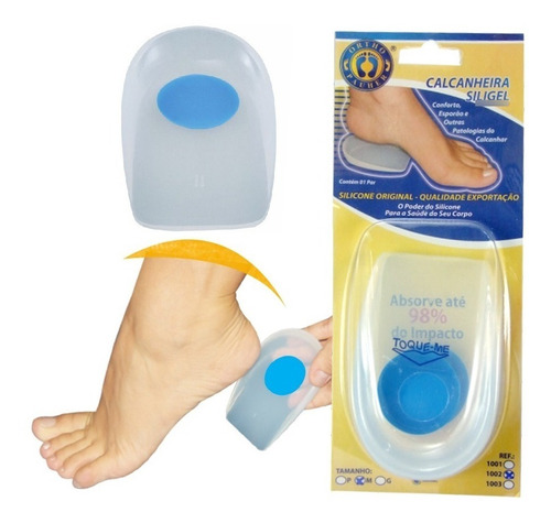 Calcanheira Siligel Com Ponto Azul R. 1002 Orthopauher