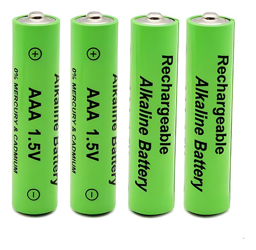 Baterías Recargables Alcalinas Aaa 3000 Mah 1.5 V