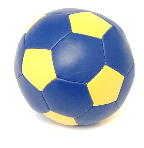Pelota Suave Para Bebés Azul Y Amarilla Soft Ball Sd17098