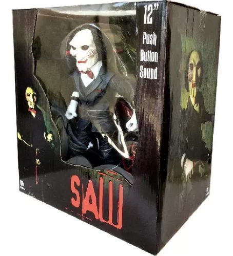 Boneco Jogos Mortais SAW Billy The Puppet da Neca Toys - Arte em