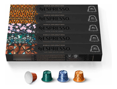 Nespresso Cápsulas Originalline, Paquete Variado De Mezcla.