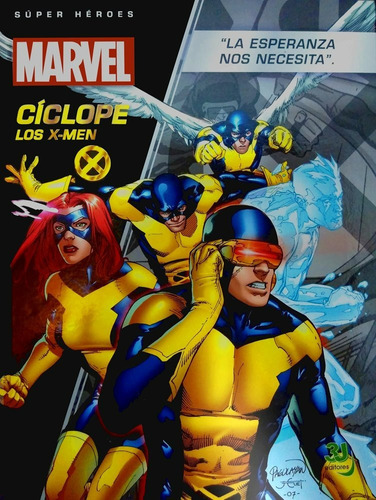 Cíclope Los X-men (tapa Dura) / Super Héroes Marvel / Envíos