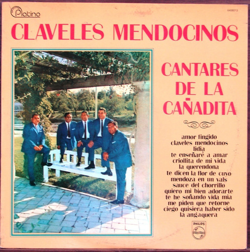 Cantares De La Cañadita - Claveles Mendocinos - Lp 1973 Folk