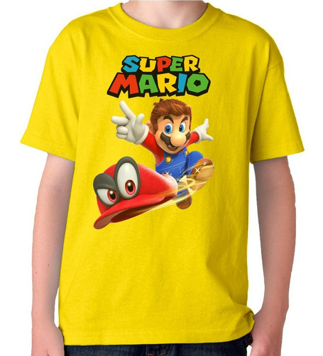 Remeras Camisetas Mario Bros Y Luigi 3 Interesantes Diseños