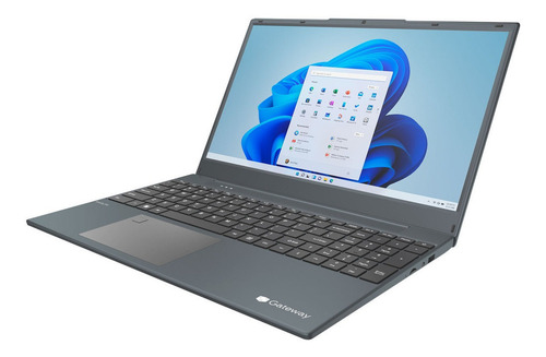 Notebook Gateway Ultra Slim GWNR71517 gris 15.6", AMD Ryzen 7 3700U 8GB de RAM 512GB SSD, AMD Radeon RX Vega 10 1920x1080px Windows 11