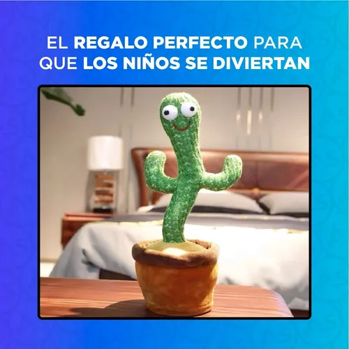 Cactus Oscar Juguete Luminoso Baila Habla Imitador Para Bebe