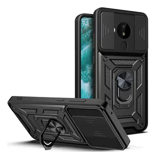 Funda Para Nokia Anillo Soporte Uso Rudo Anticaída Protector