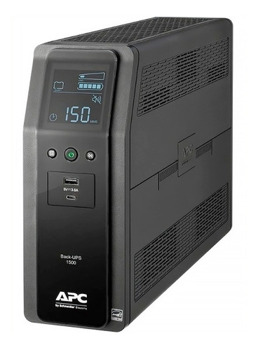 Ups Apc Br1100m2-lm 1100va 600w 10 Tomas Pantalla Lcd 120v