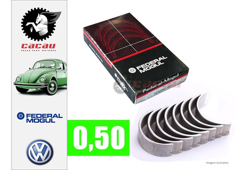 Bronzina De Biela Vw Fusca Ar 1.3 / 1.5 / 1.6 Federal Mogul