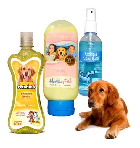 Set Shampoo + Acondicionador Y Colonia Mascotas Variedades