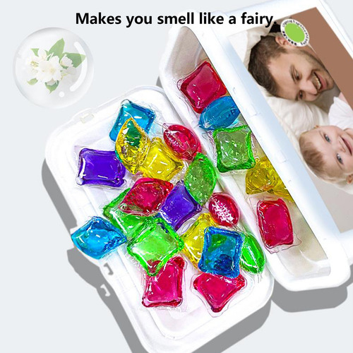Geles De Lavandería En Caja Para Eliminar Manchas, 30 Ml