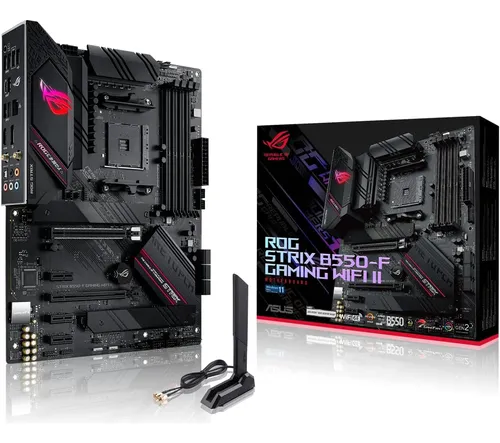 comprar Soquete Asus Rog Strix B550-f Gaming Wifi Ii Amd Amd Am4 Atx