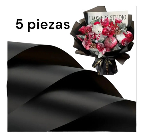 50 Pcs De Papel Coreano,para Ramos 5pcs De Diferente Color Surtido