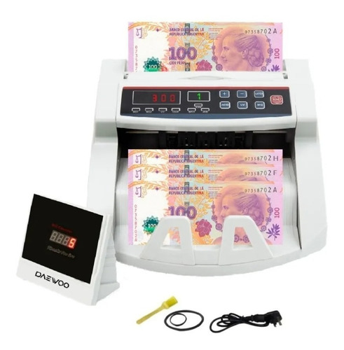 Imagen 2 de 8 de Contadora De Billetes Máquina Detector Falsos Mg/uv Contar