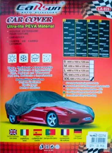 Carpa Cubre Auto Suzuki Swift Ga Hb
