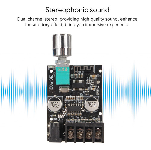 Placa Amplificadora De Potencia Digital Mini Stereo Bluetoot